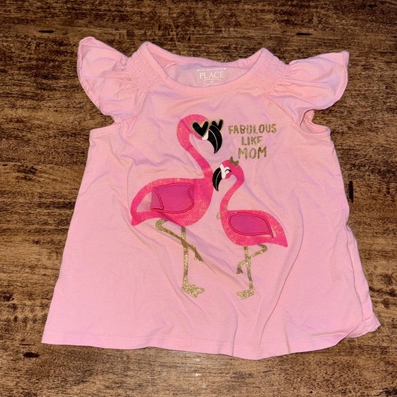 The Children's Place Other - Flamingo 🦩 graphic tee size 4t